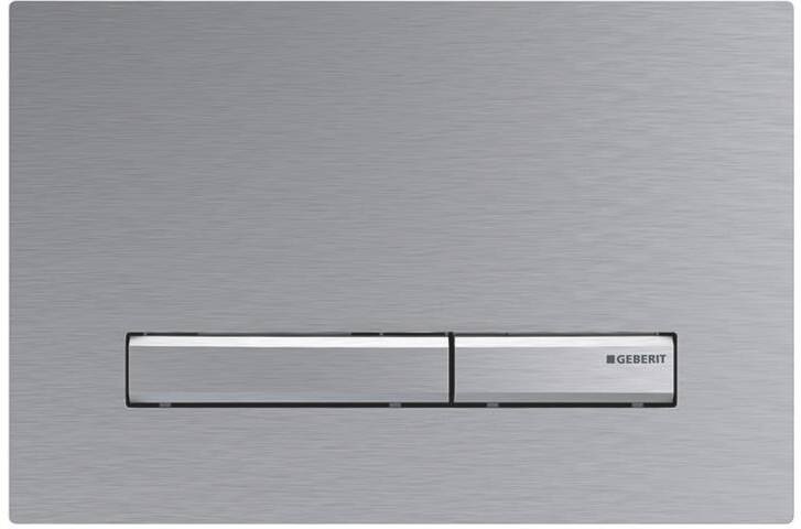 Клавиша смыва Geberit Sigma50 двойной смыв хром матовый 115.788.GH.2