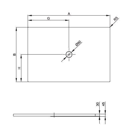 Душевой поддон Bette BetteFloor 1000x1000x45 мм с антислипом Pro белый 5941000AE