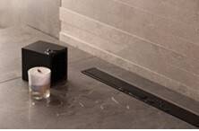 Душевой лоток Pestan Confluo Frameless Line Black Glass 300 мм 13701201