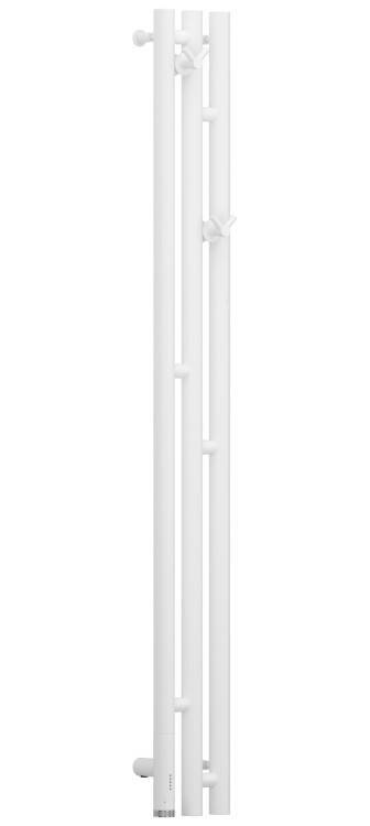 Полотенцесушитель электрический Сунержа Терция 3.0 1200x138 мм МЭМ левый белый матовый 30-5844-1211