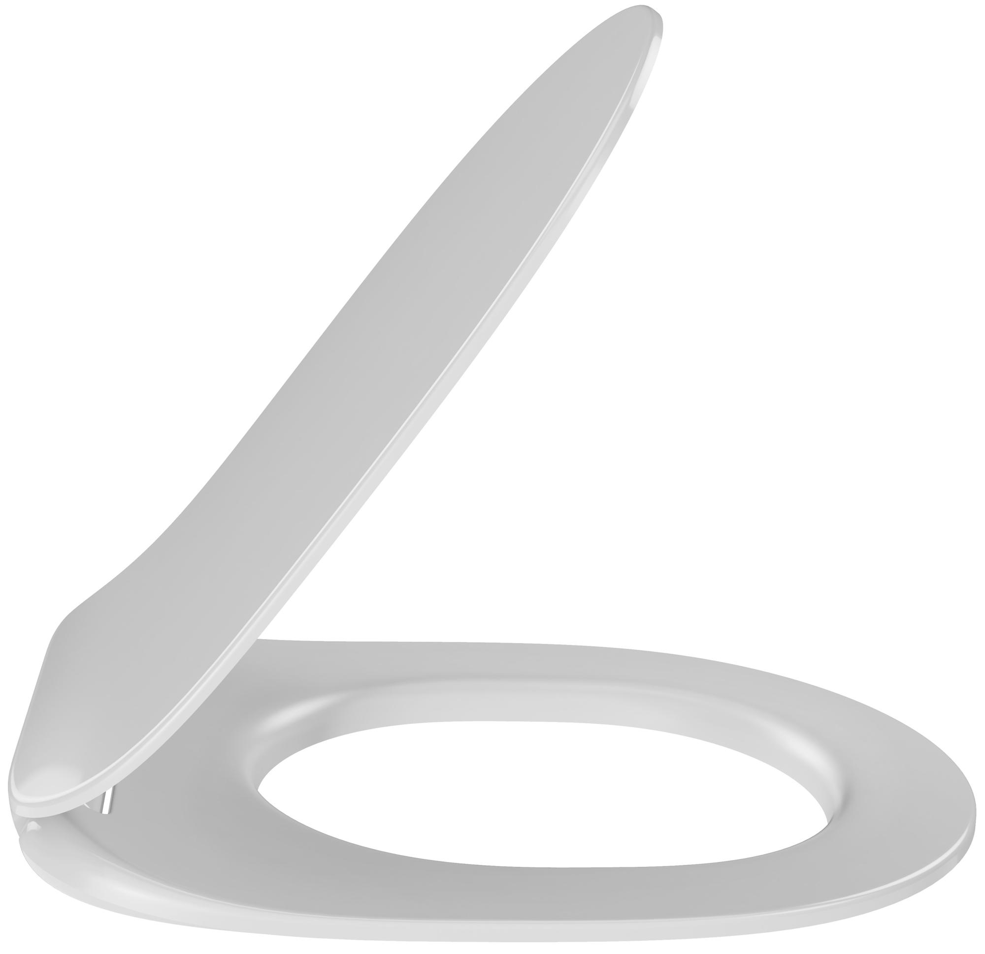 Сиденье для унитаза Jacob Delafon Cléo 1889 микролифт белое E24048-0