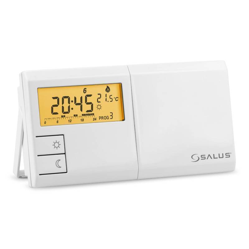 Термостат комнатный SALUS 091FLRF беспроводной программируемый белый 091FLRF