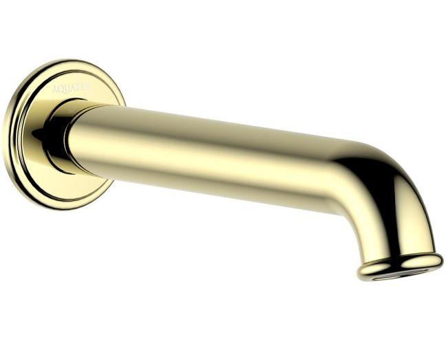 Излив для ванны Aquanet Классик 182 мм полированное золото AQ1541PG