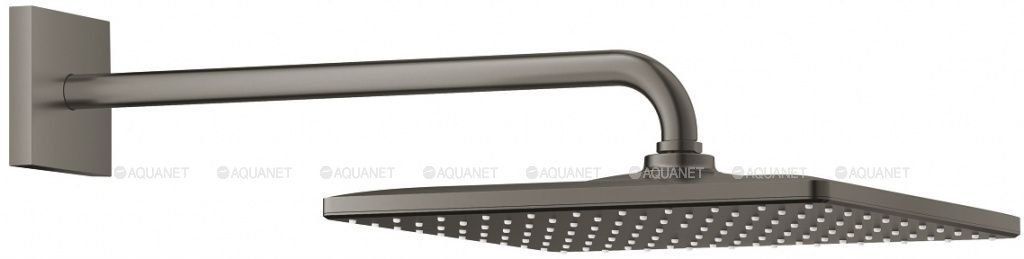 Верхний душ GROHE Rainshower Mono 310 Cube темный графит матовый 26564AL0