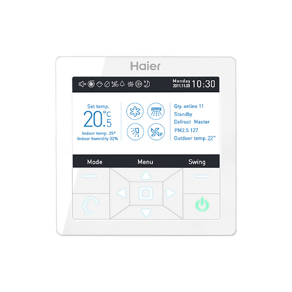 Пульт управления Haier YR-E16A черно-белый дисплей