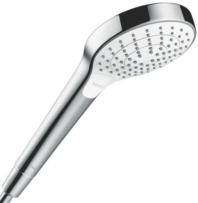 Ручной душ Hansgrohe Croma Select S Vario белый/хром 26802400