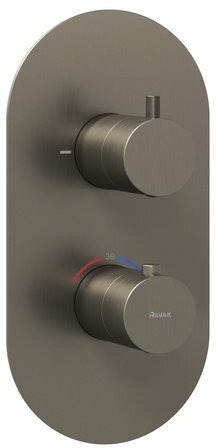 Смеситель скрытого монтажа Ravak Espirit ES 063.20GB.O2 графит X070323