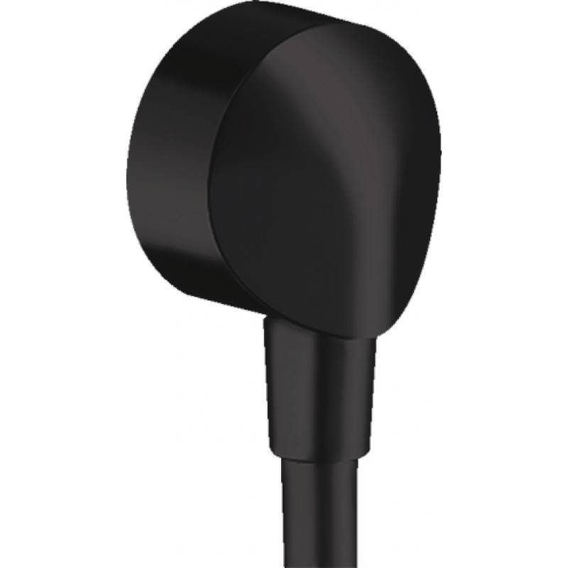 Шланговое подсоединение Hansgrohe FixFit Square матовый черный 27454670