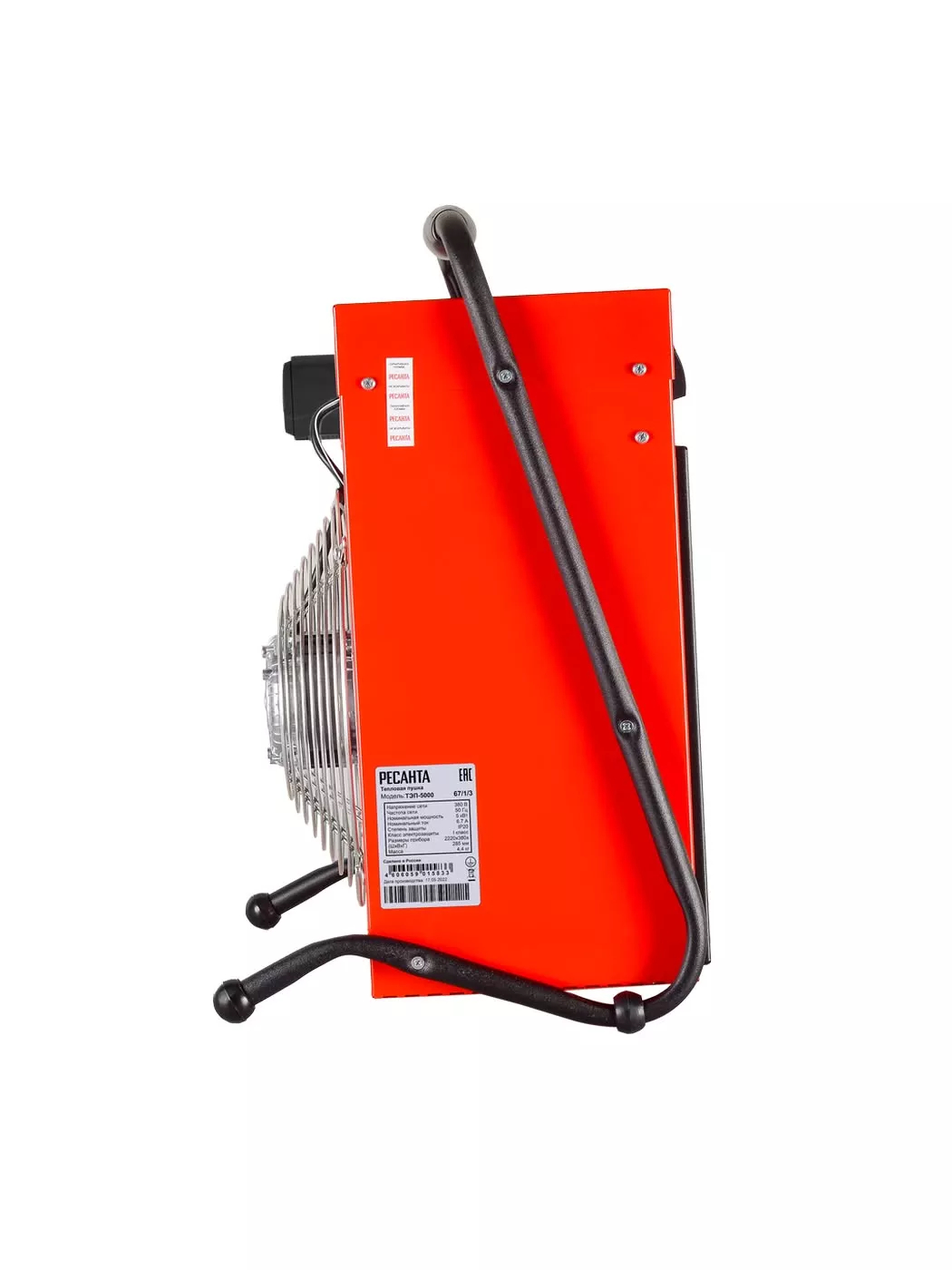 Тепловая пушка электрическая Ресанта ТЭП-5000 5 кВт ТЭП-5000