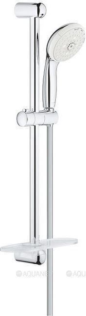 Душевой гарнитур GROHE Tempesta New 100 4 режима штанга 600 мм шланг 1750 мм хром 28593002
