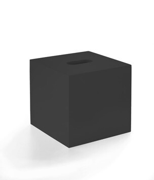 Диспенсер для салфеток 3SC BeMood Black 145х145х145 мм черный матовый BEMN71A