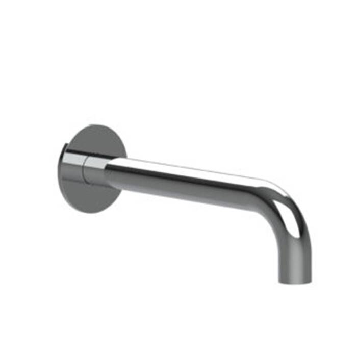 Излив настенный Almar Waterfalls с круглым отражателем черный матовый E098007MB