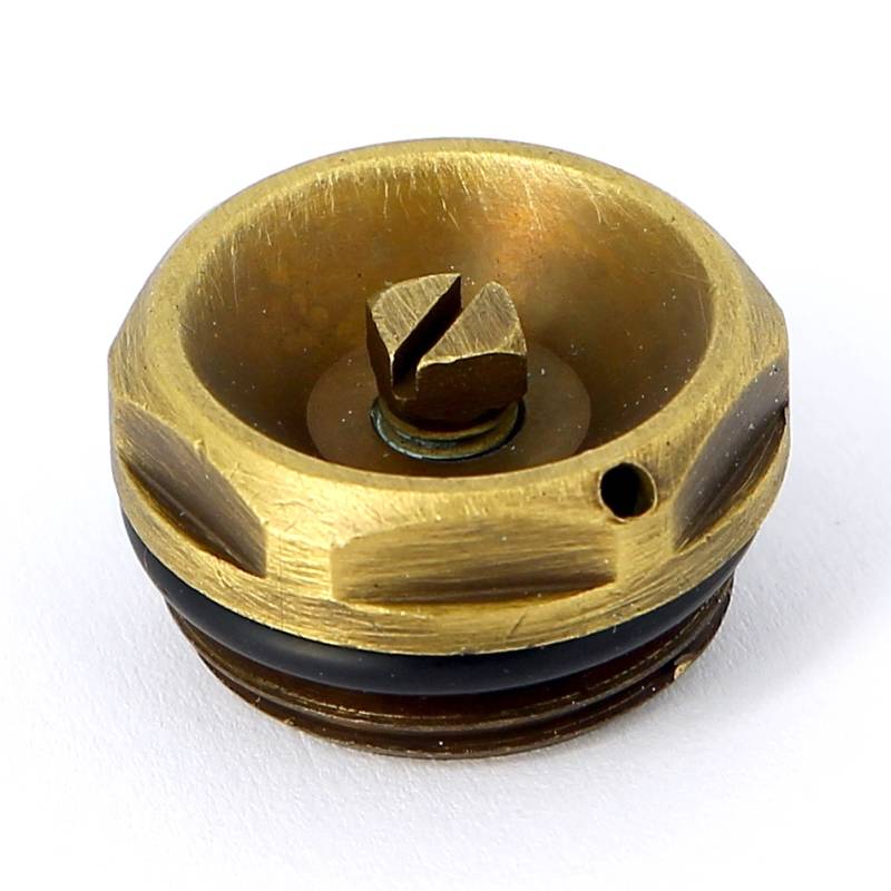 Воздухоотводчик радиаторный ручной Carlo Poletti 1/2 бронза V05204MA