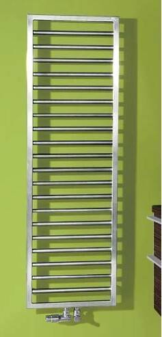 Полотенцесушитель водяной Zehnder Subway 1261x450 мм хром SUB-130-045