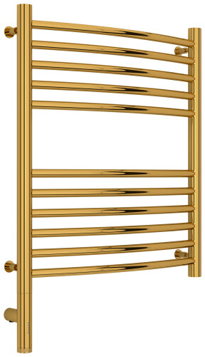 Полотенцесушитель электрический Сунержа Богема 3.0 500x600 мм МЭМ слева золото 0358026050