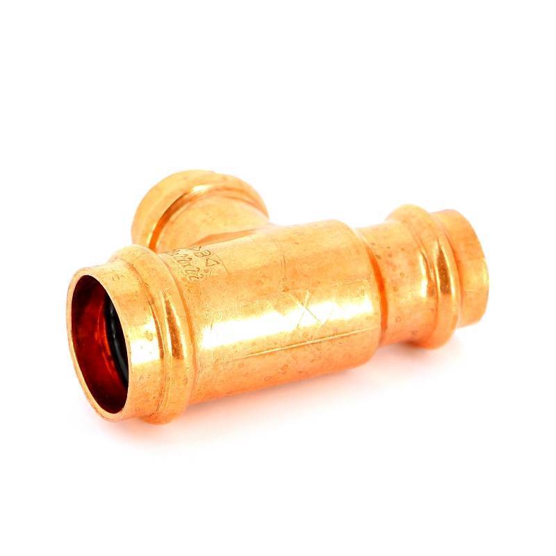 Тройник пресс IBP >B< Press 28х22х22 мм медь P5130 02822022