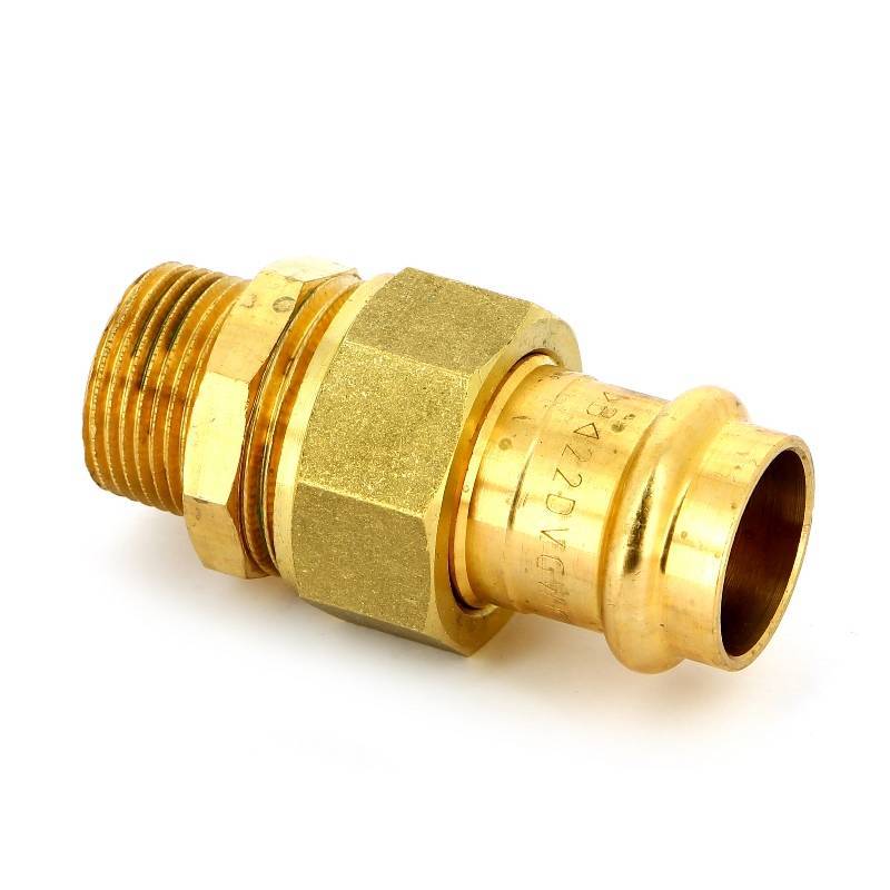 Муфта разъемная пресс-НР IBP >B< Press 22 мм x 3/4 бронза P4331G02206000