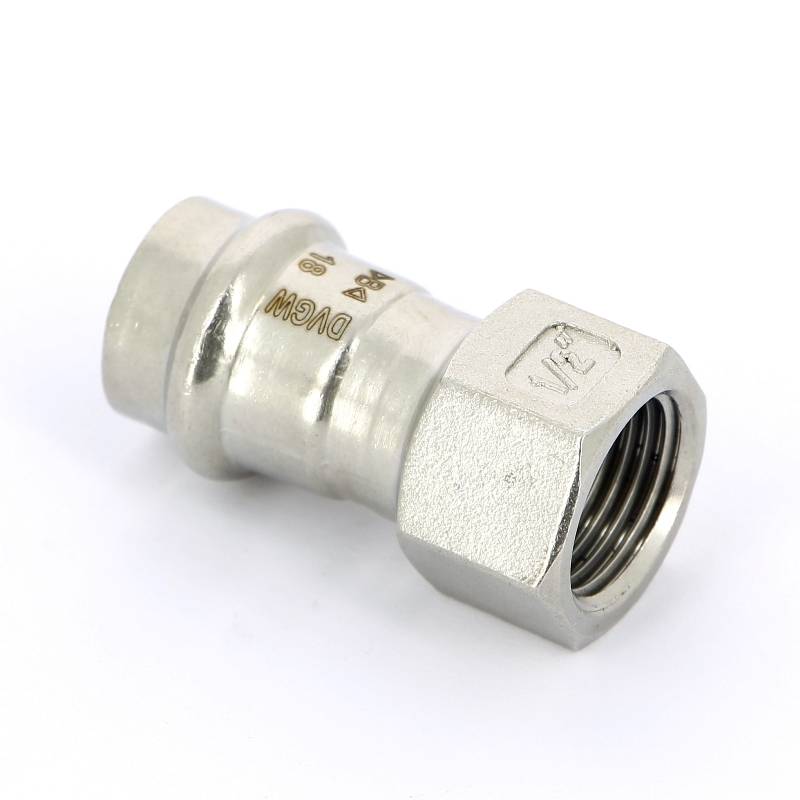 Муфта пресс IBP >B< Press Inox нержавеющая сталь ВР 18x1/2 PS4270G0180400