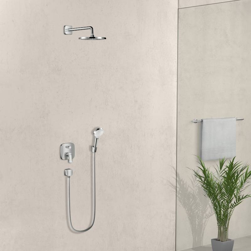 Смеситель для ванны Hansgrohe Logis однорычажный скрытого монтажа хром 71405000