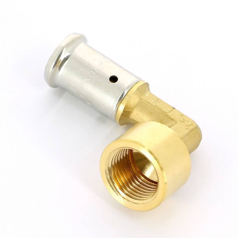 Угольник пресс Henco 16 x 1/2 ВР 6P-1604