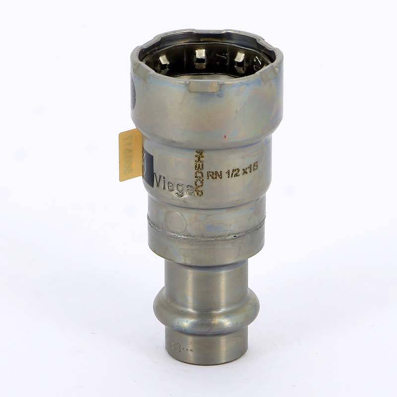 Переход пресс Viega Megapress 15 x 1/2 PN 6 оцинкованная сталь 718787