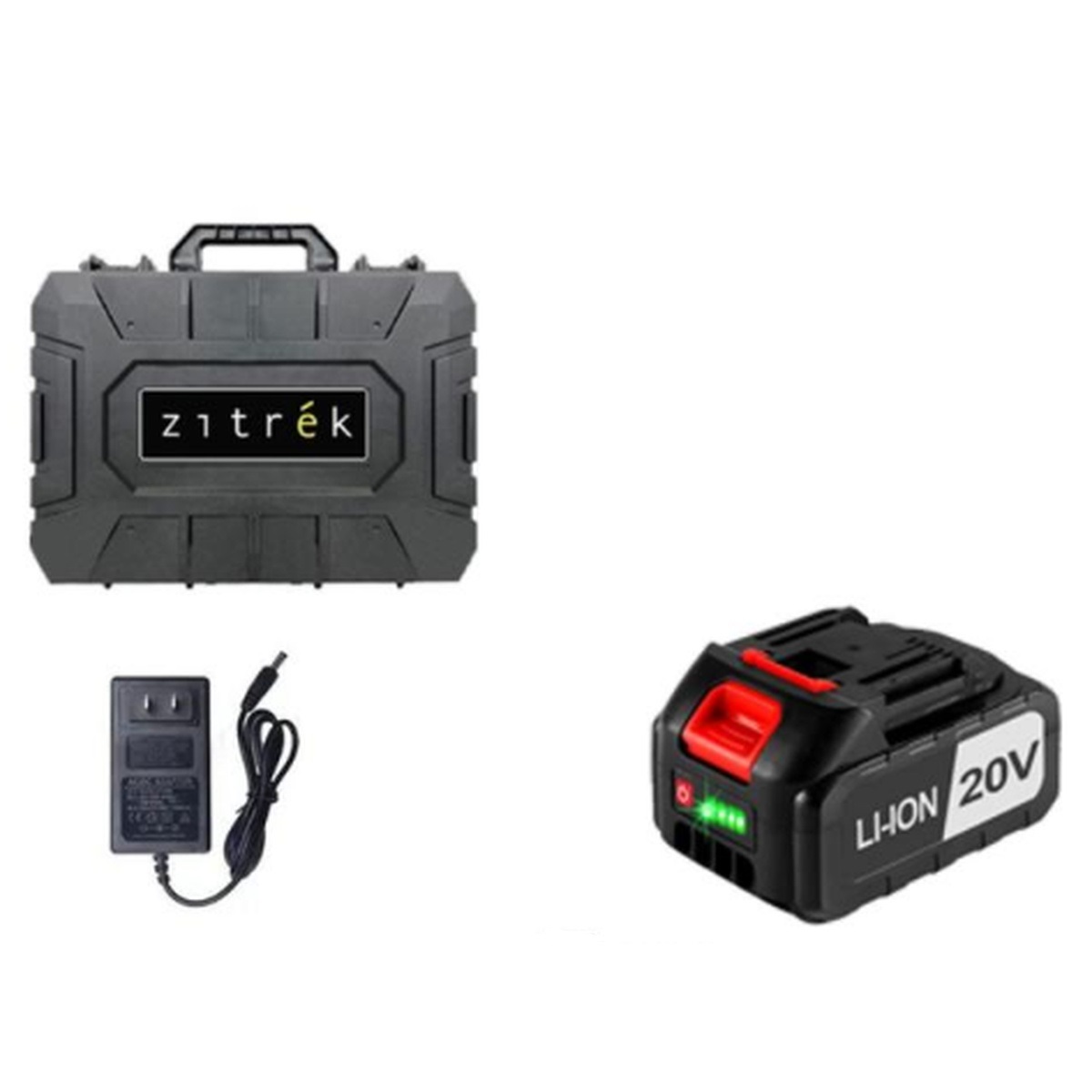 Секатор аккумуляторный Zitrek GreenNer 20 20 В 2x1.5 Ач кейс 082-0015