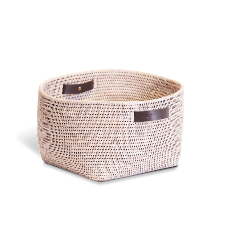 Корзина Decor Walther BASKET 470х440х230 мм светлый ротанг 0941191