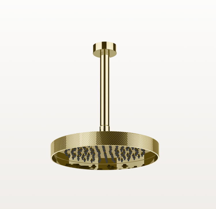 Верхний душ Gessi Tondo 250x250 мм Brass PVD 63650710