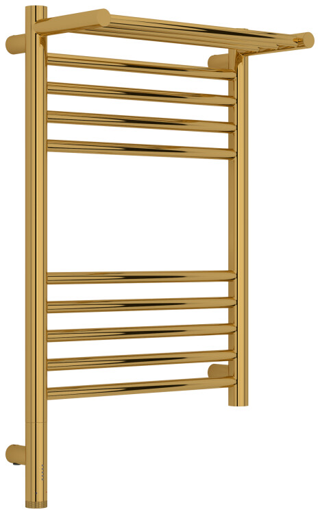 Полотенцесушитель, Сунержа, Богема 3.1, с 1 полкой, шгв 432-215-724, нижнее слева, МЭМ, цвет-золото