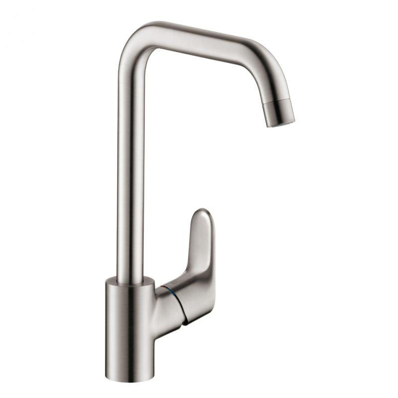 Смеситель для кухни Hansgrohe Focus сталь 31820800