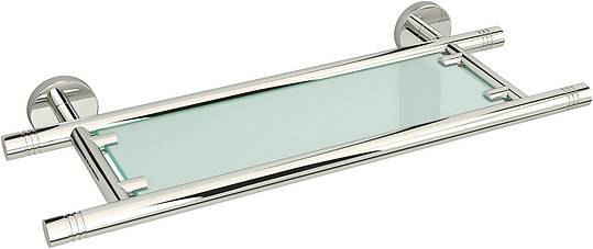 Полка стеклянная Сунержа Каньон 400x172x50 мм без покрытия 00-3003-0400