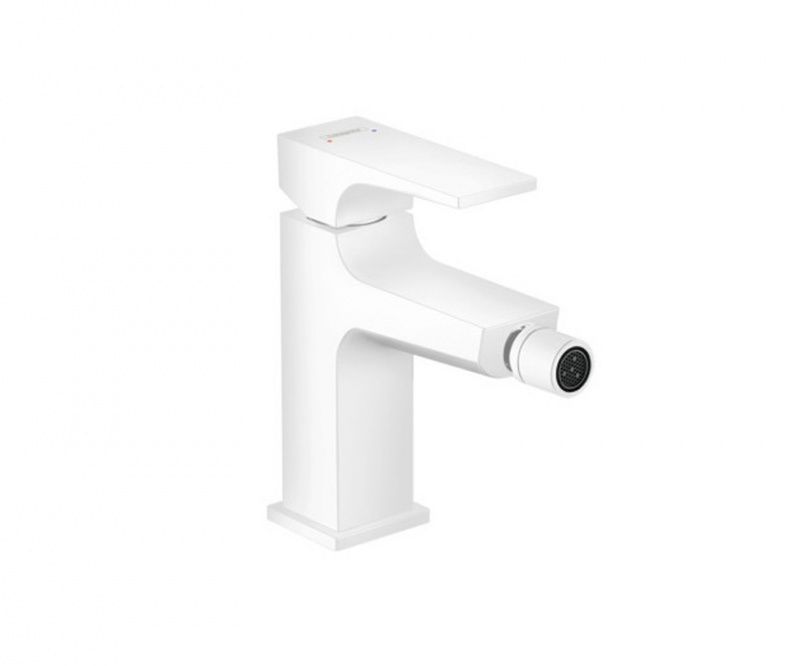Смеситель для биде Hansgrohe Metropol матовый белый 32520700