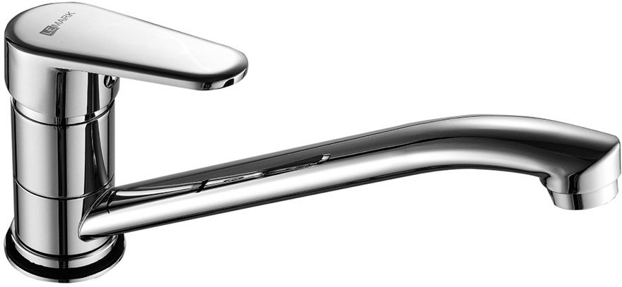 Смеситель для кухни Lemark Point с поворотным изливом хром LM0304C