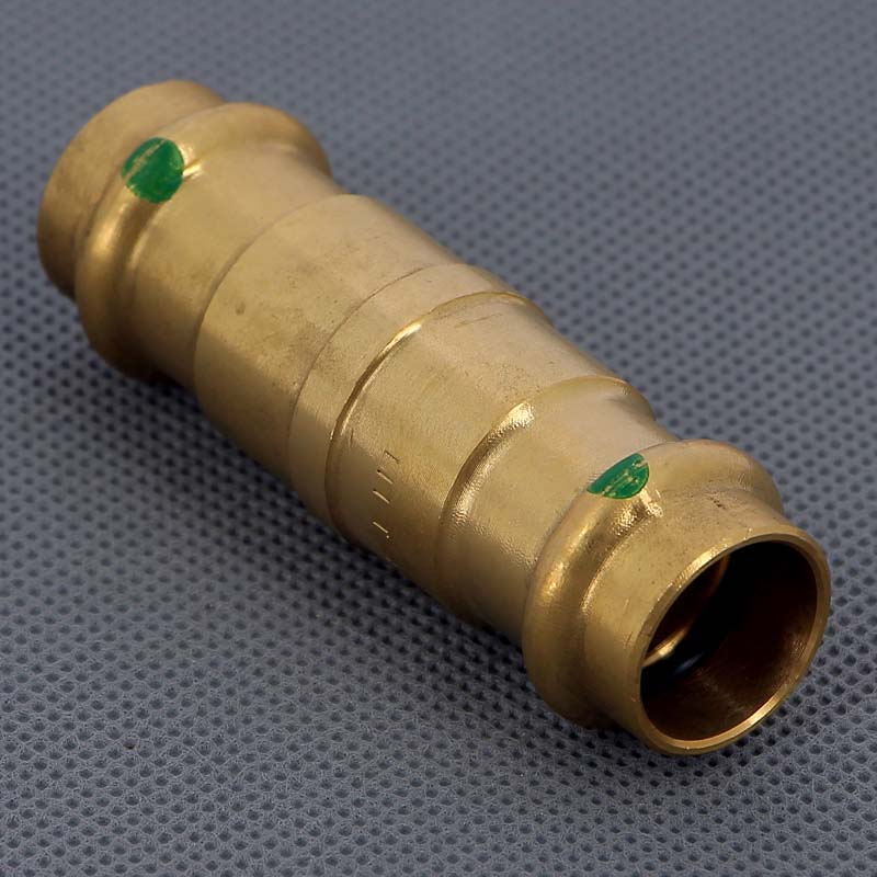 Муфта надвижная пресс Viega Sanpress 18 мм бронза 287061