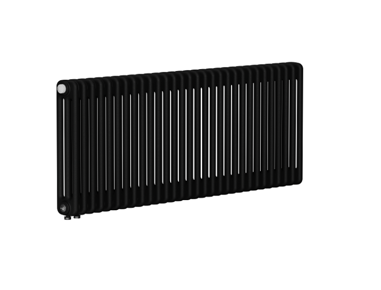 Радиатор трубчатый 3-х трубчатый RIFAR TUBOG VENTIL 3057 28 секций нижнее подключение Антрацит матовый TUB305728DV1AN