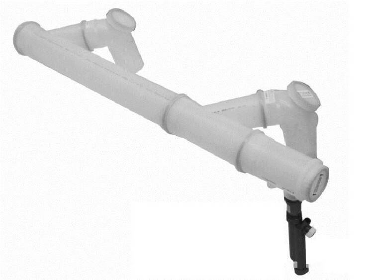 Комплект дымоотводящий BAXI полипропиленовый для 2-х котлов DN 200 мм HT 7107156