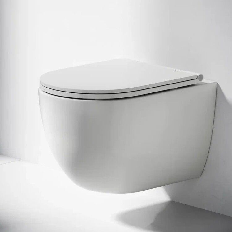 Унитаз подвесной DEA Design с сиденьем белый DD181501