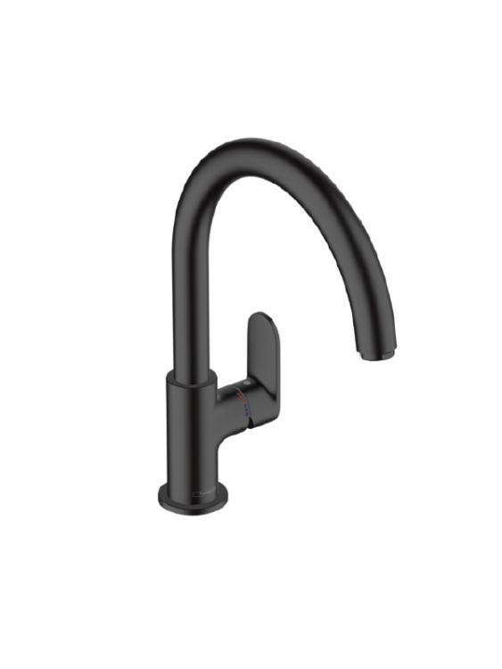 Смеситель для кухни Hansgrohe Vernis Blend M35 210 черный матовый 71870670