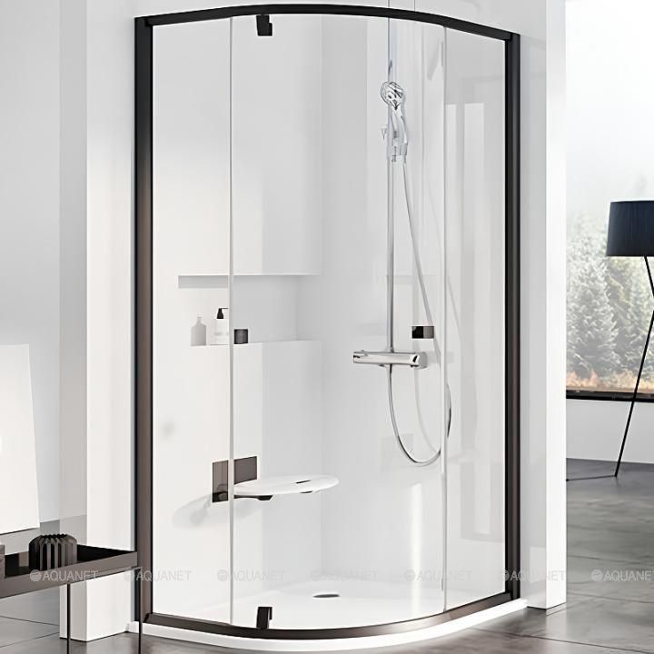 Душевой уголок RAVAK PIVOT PSKK3-90 полукруглый 3-элементный 37677300Z1