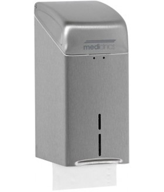 Диспенсер для туалетной бумаги Mediclinics 116x130x252 мм сталь матовая DTH100CS