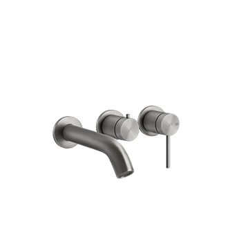 Смеситель для ванны и душа Gessi 316 встраиваемый Black XL 54140-299