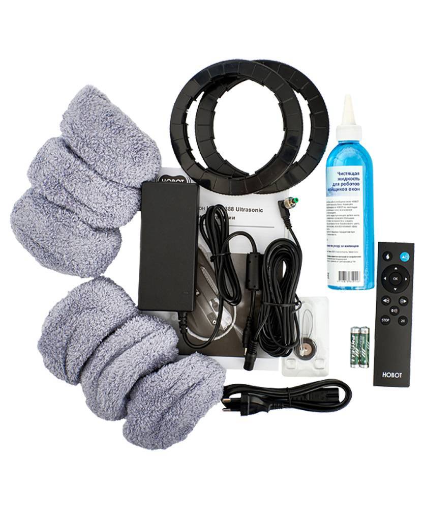 Робот-стеклоочиститель Hobot 388 с ультразвуковым распылителем