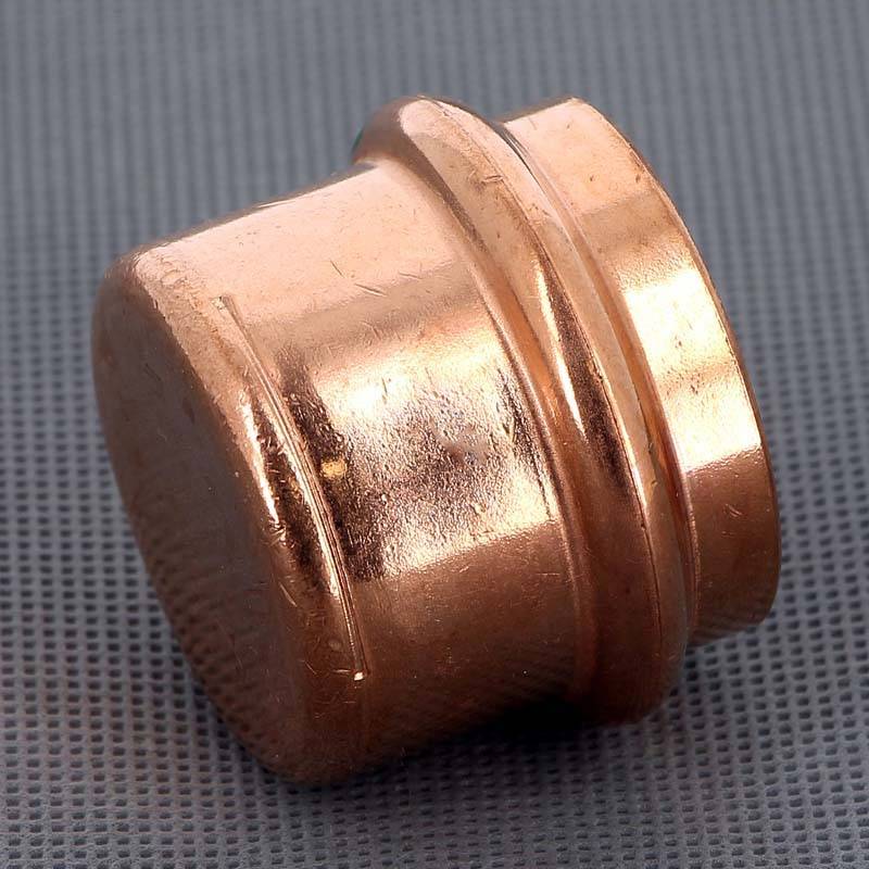 Заглушка пресс медная Viega Profipress 42 мм 349325