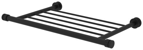 Полка прямая Сунержа 4П 370 мм матовый черный 31-2012-4370