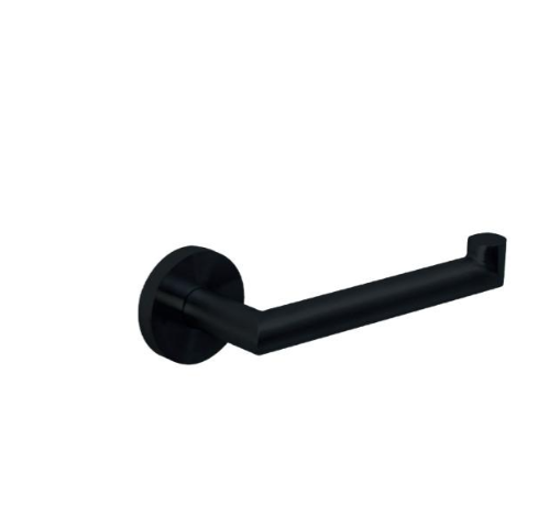 Бумагодержатель Nofer Niza 178x65x55 мм, черный 16859.N