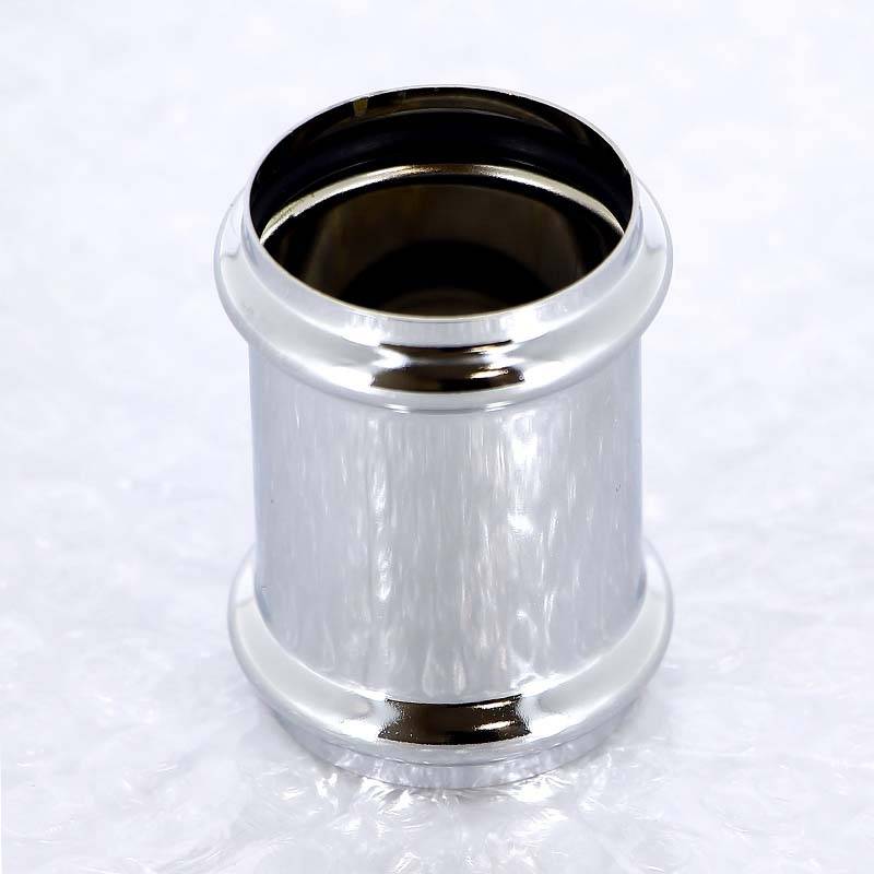 Муфта двухраструбная Viega 5695 хромированная 102371