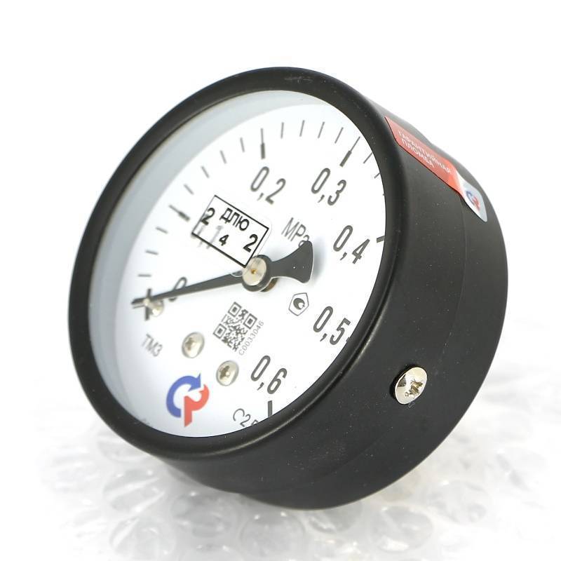 Манометр Росма ТМ-310T.00 63 мм 0-6 бар G1/4 аксиальный кл.2.5 00000008921