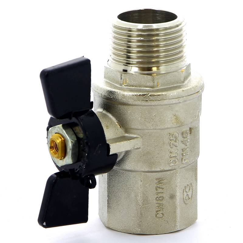 Кран шаровой Bugatti NEVADA НВ бабочка 1 4070076