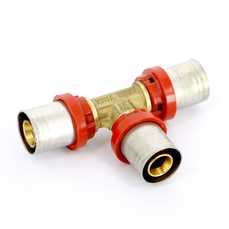 Тройник пресс Tiemme COMPACT 16x16x16 мм 1660001