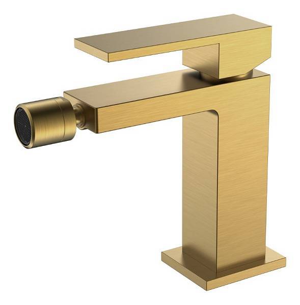 Смеситель для биде Boheme Qubic бронза 476-BR